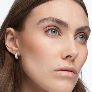 Swarovski Dextera hoop earrings (Like New)